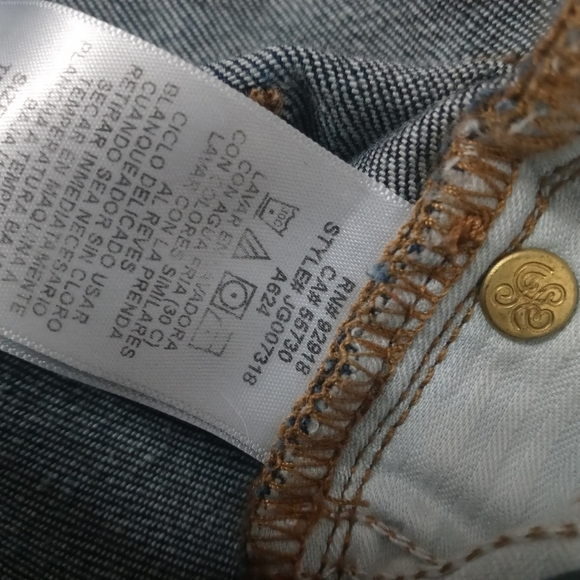 Juicy Jean Couture Slouchy Skinny Dark Wash Denims Jeans. Size 27 - Picture 7 of 7